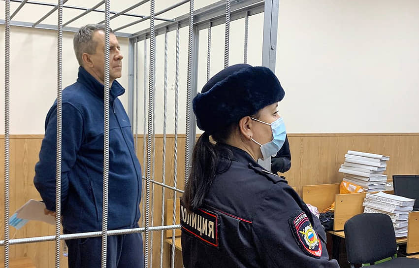 Валерий Максименко в зале суда