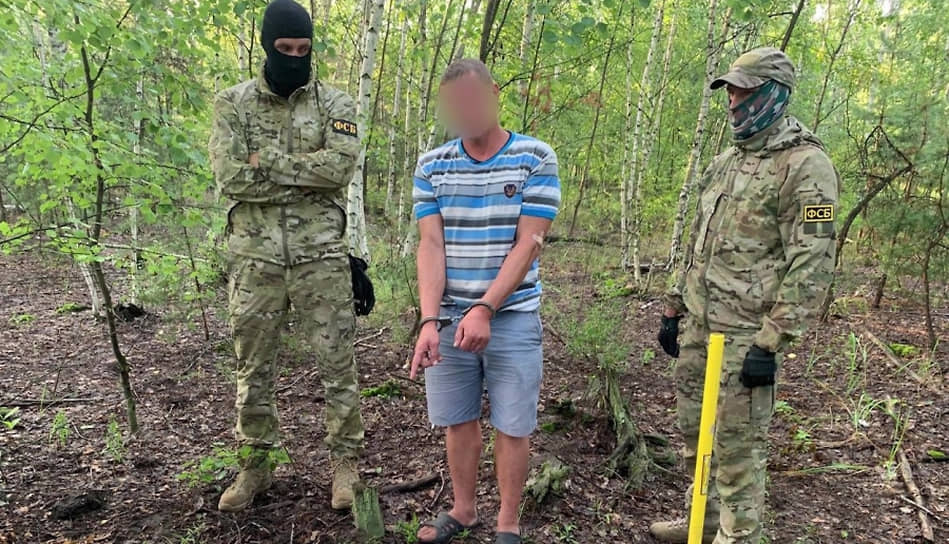 Задержанный сотрудниками ФСБ подозреваемый в подготовке теракта в Липецкой области
