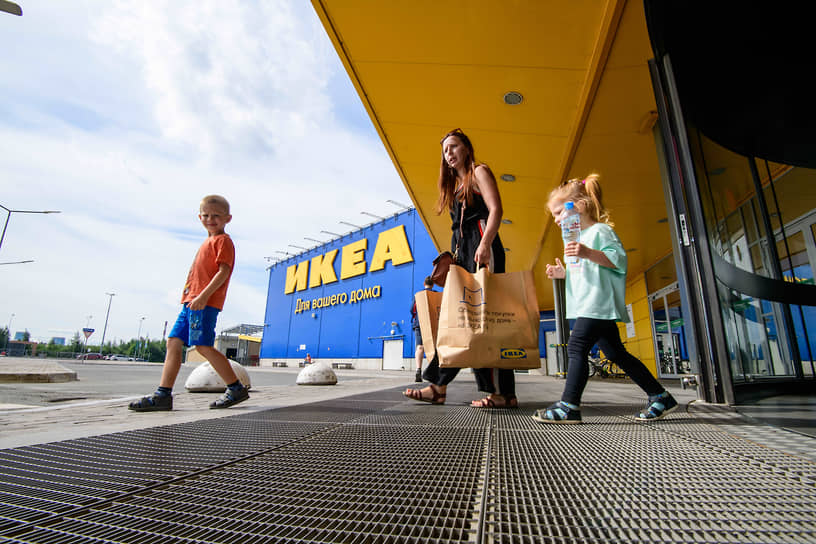 Пункт выдачи магазина IKEA в Санкт-Петербурге