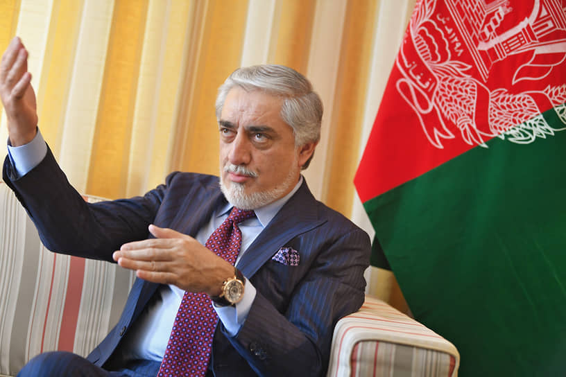 Бывший глава Высшего совета по национальному примирению Афганистана Абдулла Абдулла