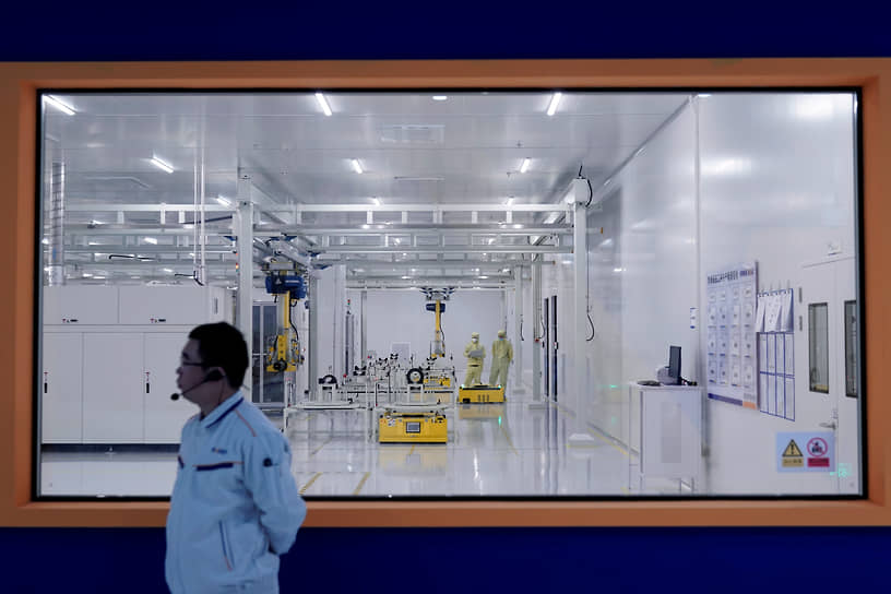 Чанчжоу, провинция Цзянсу. Производство аккумуляторных батарей на заводе SVOLT Energy Technology