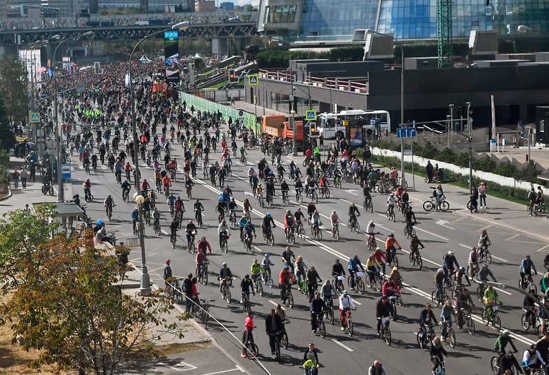 В фестивале приняли участие около 30 тыс. велосипедистов