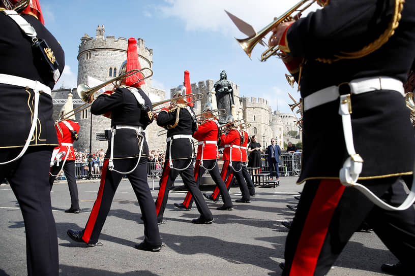 В Виндзоре (Англия) в церемонии провозглашения Карла III участвовал Конный оркестр домашней кавалерии