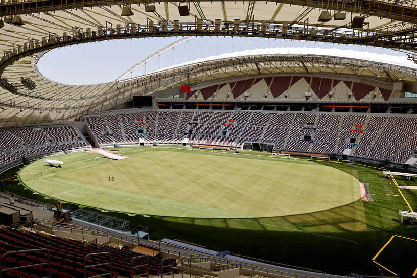 Стадион «Халифа» построен в 1976 году и перестроен в 2017-м. Вместимость — 45 тыс. человек. Здесь пройдет восемь матчей 