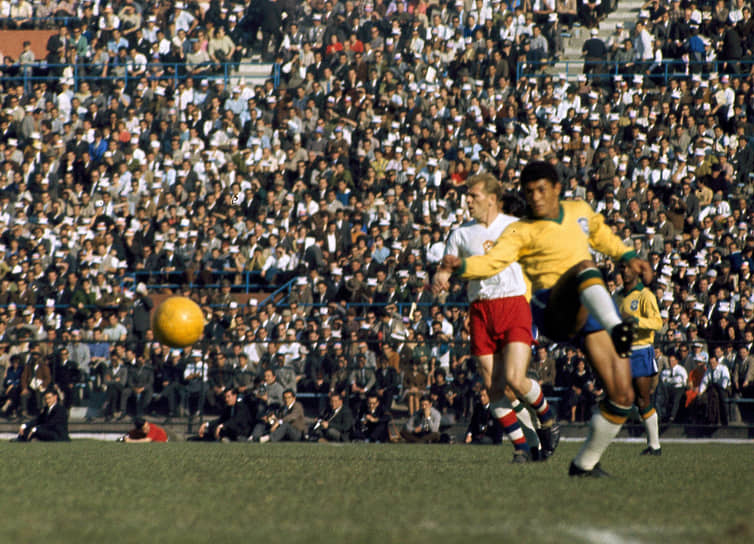 Чили, 1962 год. Финальный матч между сборными Бразилии и Чехословакии