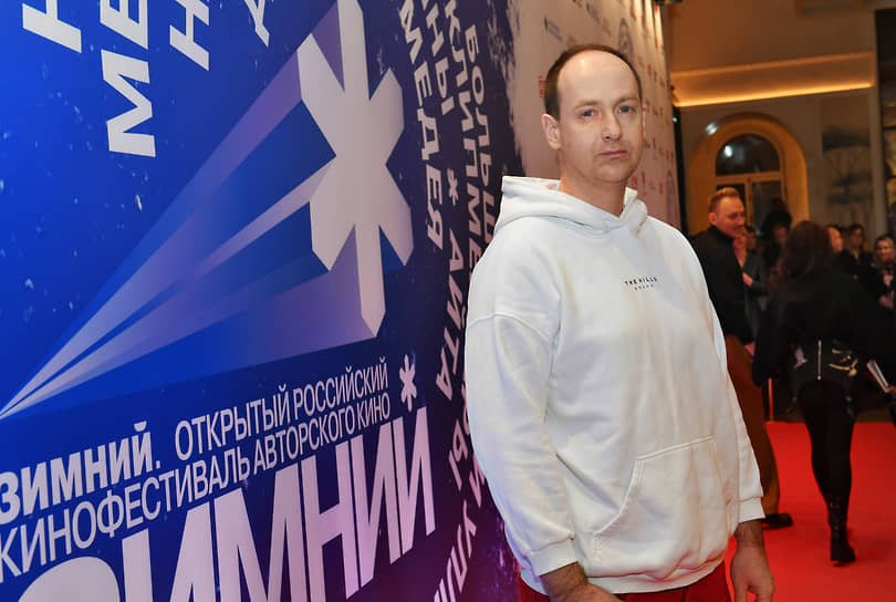 Актер Никита Тарасов на открытии фестиваля «Зимний» в кинотеатре «Художественный»