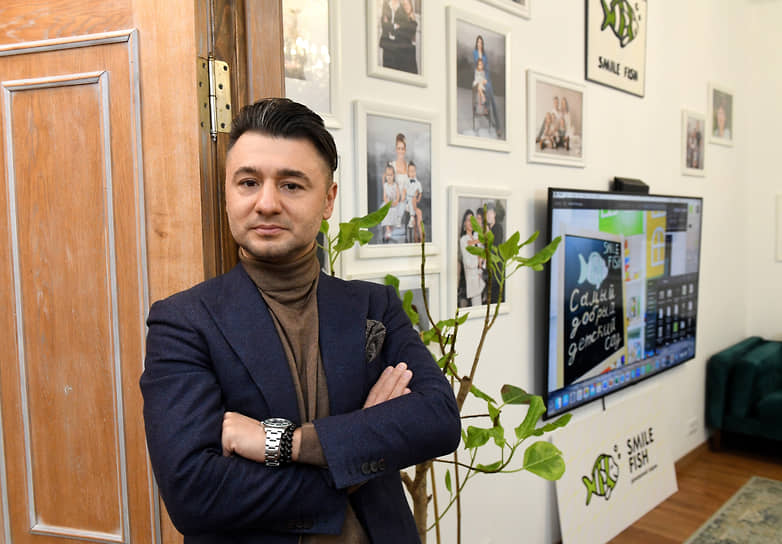 Иван Сорокин в офисе Smile Fish в Москве