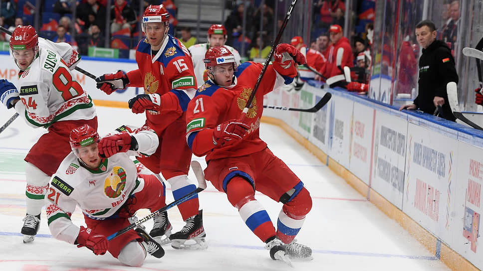 россия беларусь хоккей сегодня голы