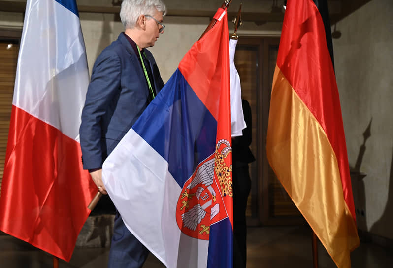 Флаги стран-участниц 59-й Мюнхенской конференции по безопасности