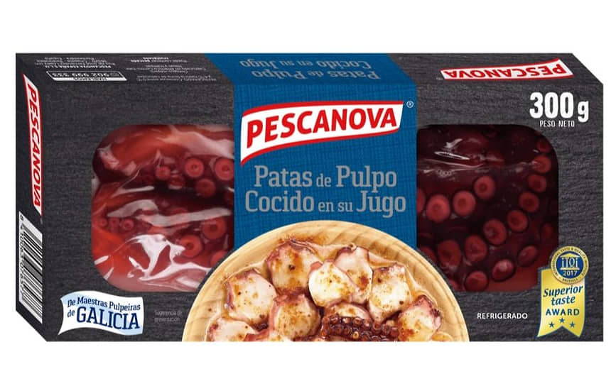 Nueva Pescanova уже выпускает продукцию из осьминога