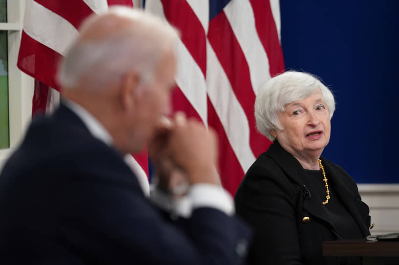 Глава Минфина США Джанет Йеллен