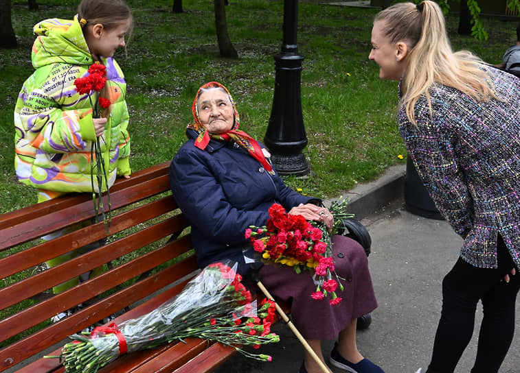 День Победы в парке Москвы