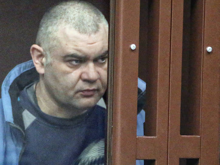 Денис Мурыга на заседании Южного окружного военного суда