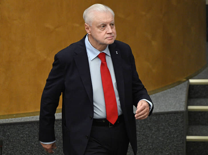 Председатель партии «Справедливая Россия» Сергей Миронов
