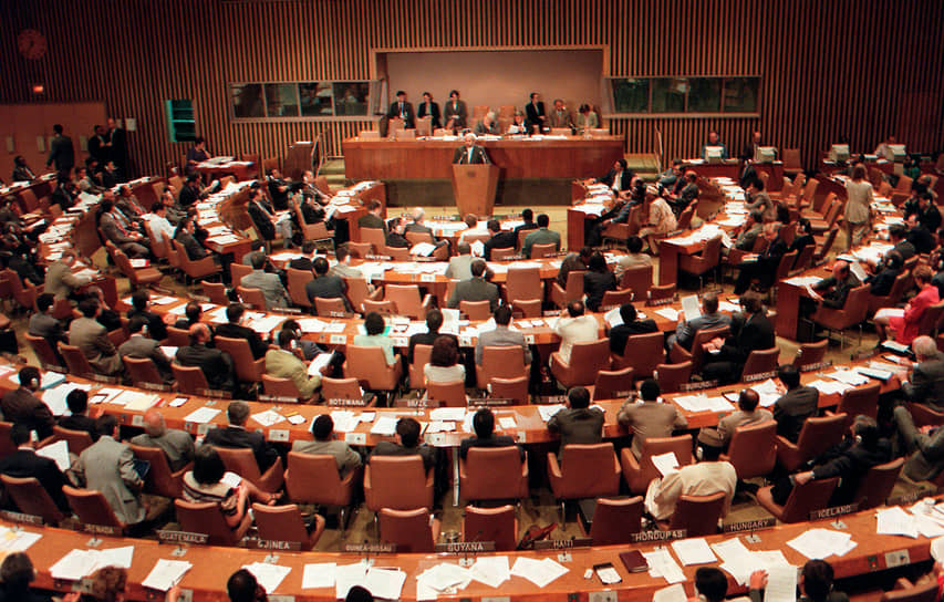 Генассамблея ООН во время обсуждения ДВЗЯИ, 1996 год