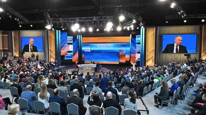 Итоги года с Владимиром Путиным: о мобилизованных и «пробеле» с ЧВК, проблемах с яйцами и вакцинами. Главное