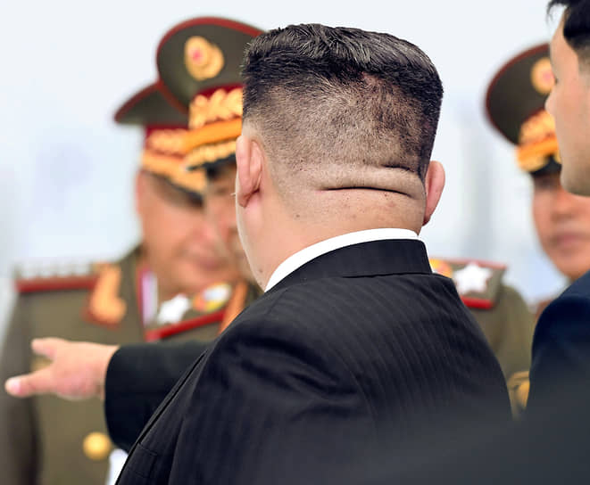 Лидер Северной Кореи Ким Чен Ын на космодроме «Восточный» в Амурской области