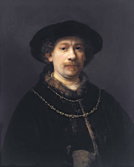 Украденный в 1921 году из Городского музея Веймара «Автопортрет Рембрандта в шляпе и с двумя цепями». А, может, и не автопортрет
