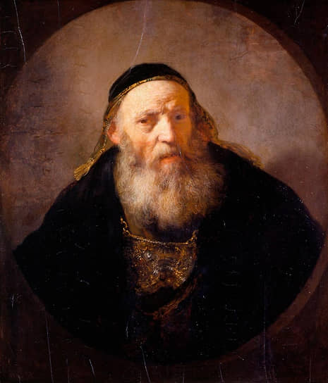 Считалось, что это «Портрет раввина», написанный Рембрандтом. Оказалось, что писал картину не Рембрандт, а на картине — не раввин