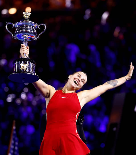 Белорусская теннисистка Арина Соболенко не верила, что сможет второй раз подряд завоевать трофей