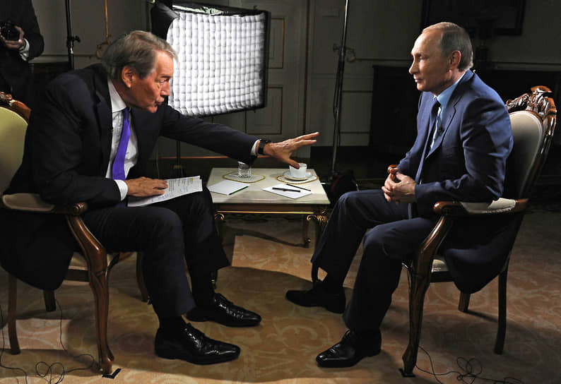 Интервью Владимира Путина с Чарли Роузом