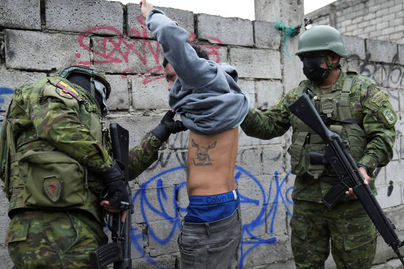С начала января по конец марта силы безопасности Эквадора провели по всей стране 219,5 тыс. операций, арестовав 16,9 тыс. человек