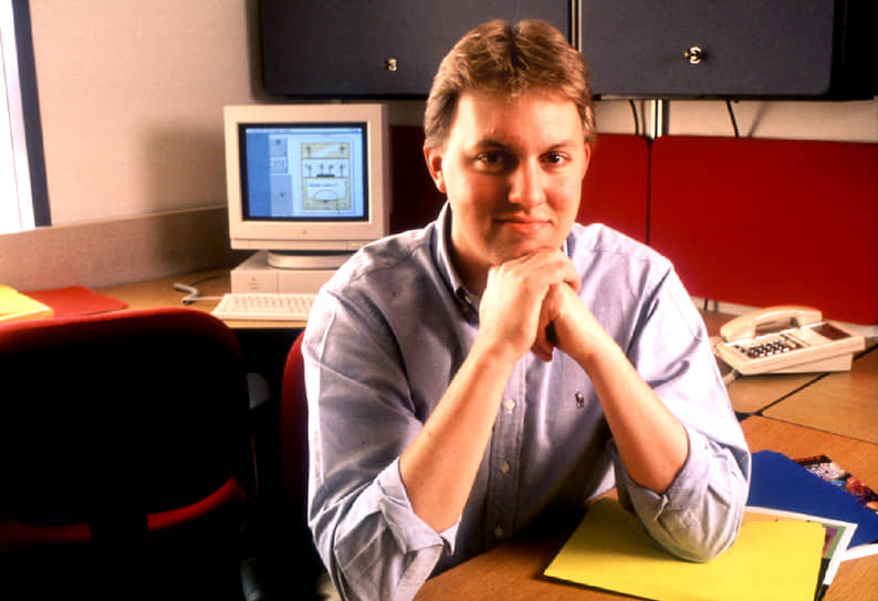 Один из сооснователей Netscape Марк Андриссен, 1995 год