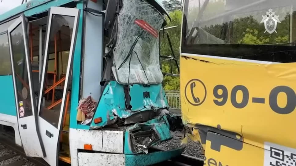 В Кемеровской области возбуждено уголовное дело по факту ДТП с участием трамваев