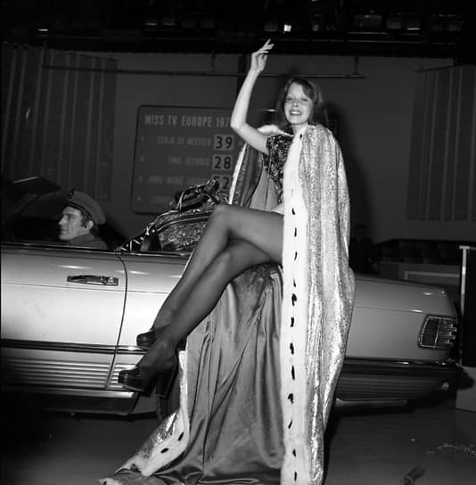 Сильвия Кристель — победительница конкурса «Мисс ТВ Европа» 1973 года