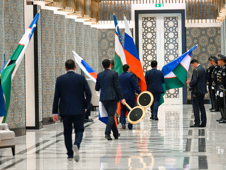 Заседание Совета глав государств—членов ШОС в Самарканде. 15 сентября 2022 года