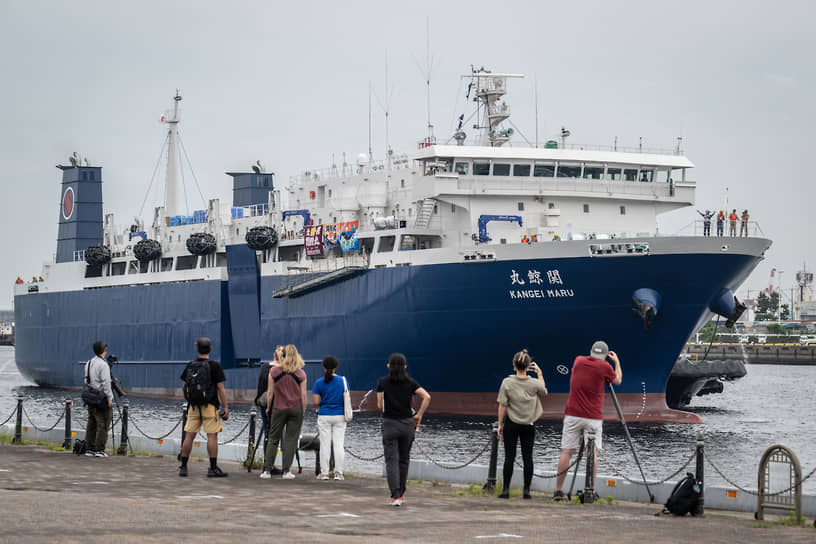 Kangei Maru — новейшая японская китобойная база