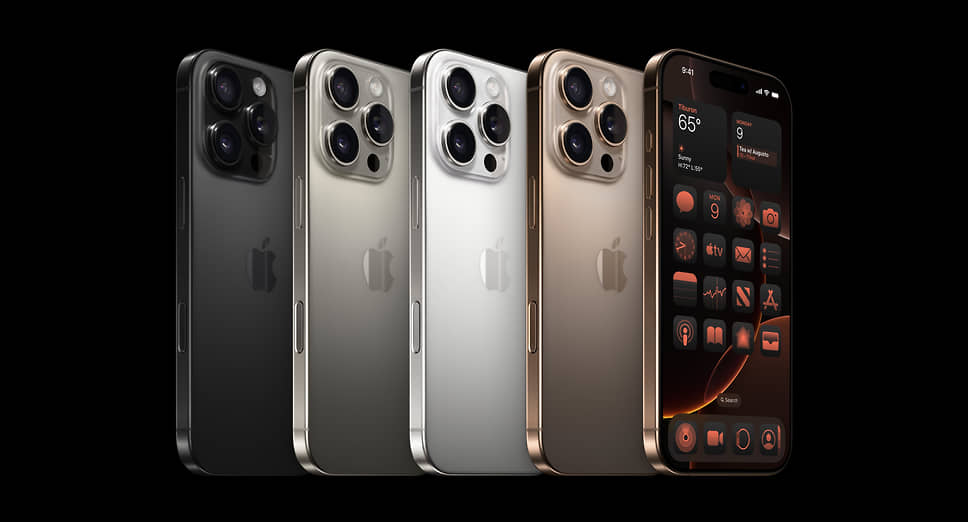 iPhone 16 Pro и iPhone 16 Pro Max получили увеличенные экраны и новые возможности для видеосъемки, а также 16-ядерный процессор А18Pro — он на 15% мощнее предыдущей модели и потребляет на 20% меньше энергии