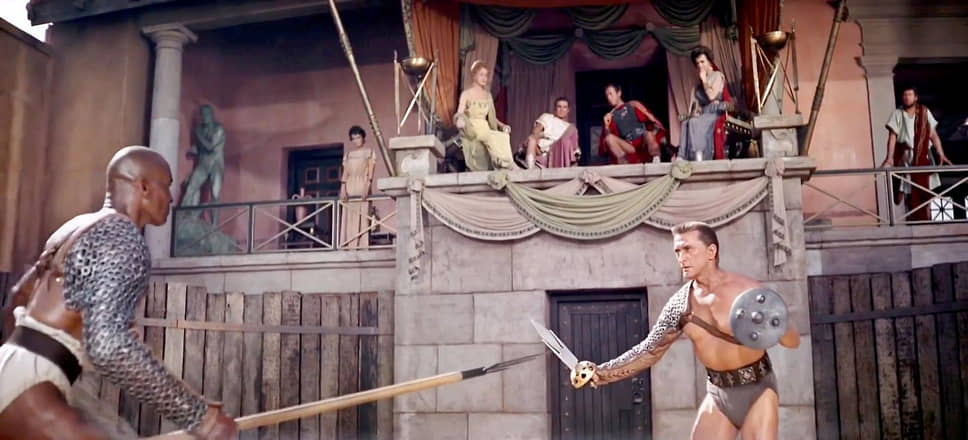 Кадр из фильма «Спартак» (1960) 