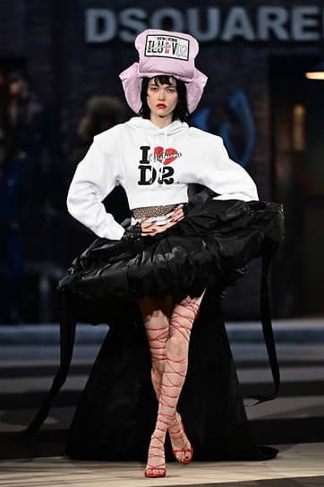 Показ коллекции Dsquared2