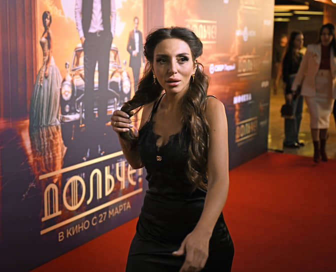Дизайнер и блогер Люси LovaLova на премьере фильма «Дольче!»