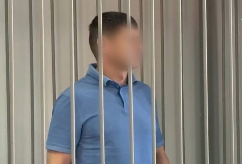Константин Зеленков в зале суда