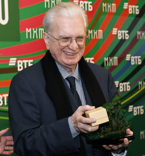 Директор Эрмитажа Михаил Пиотровский на церемонии награждения лауреатов «Премии Художественного театра»