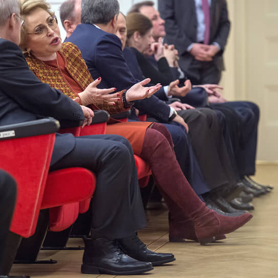 На торжественном собрании, посвященном 95-летию Верховного суда России в Москве, 2018 год 