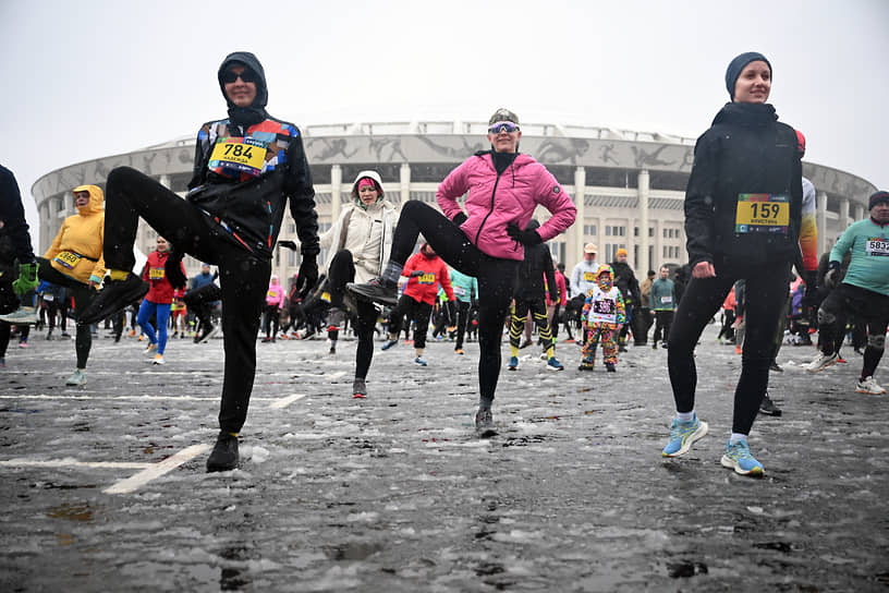 Разминка перед забегом