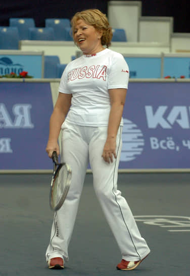 На теннисном корте St.Petersburg Open, 2006 год