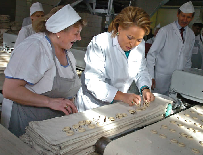 На предприятии «Каравай», 2007 год 