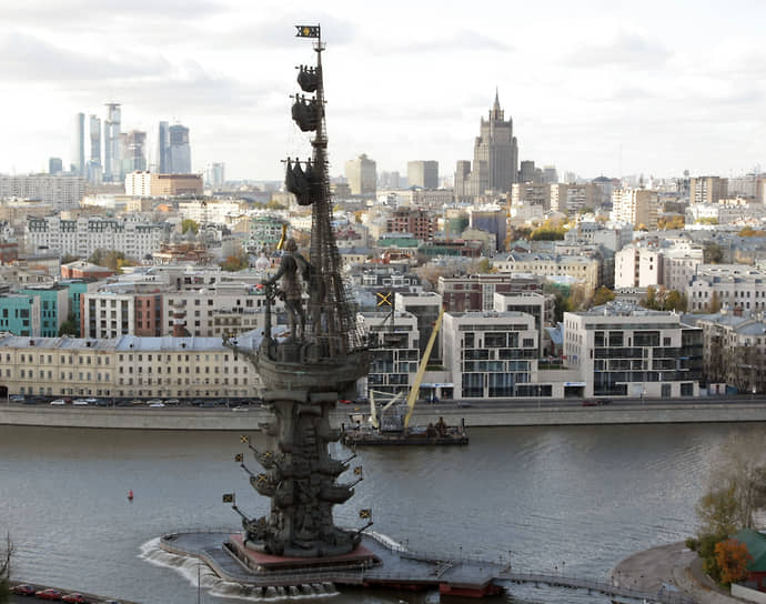 Памятник Петру I в Москве, 2008 год