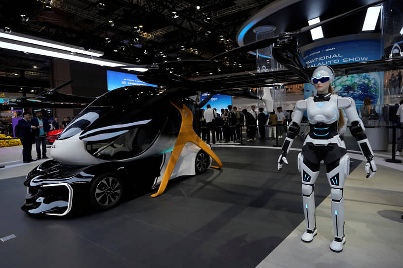 Прототип летающего автомобиля компании Chery