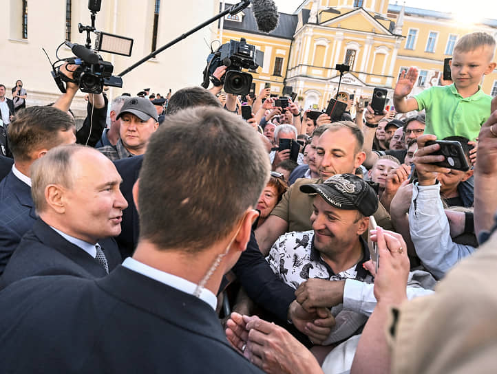 В Свято-Троицкой Сергиевой лавре в Сергиевом Посаде, 26 июня 2024 года