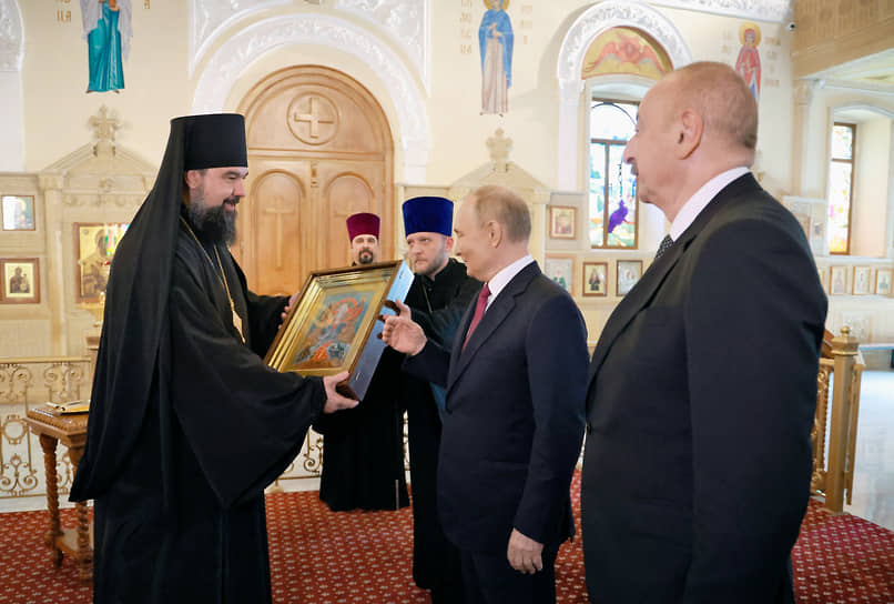 В кафедральном соборе Святых жен-мироносиц в Баку, 19 августа 2024 года