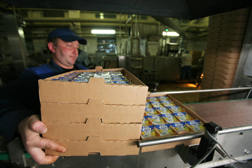 Линия по выпуску детского питания на молочном заводе «Новосибирский»