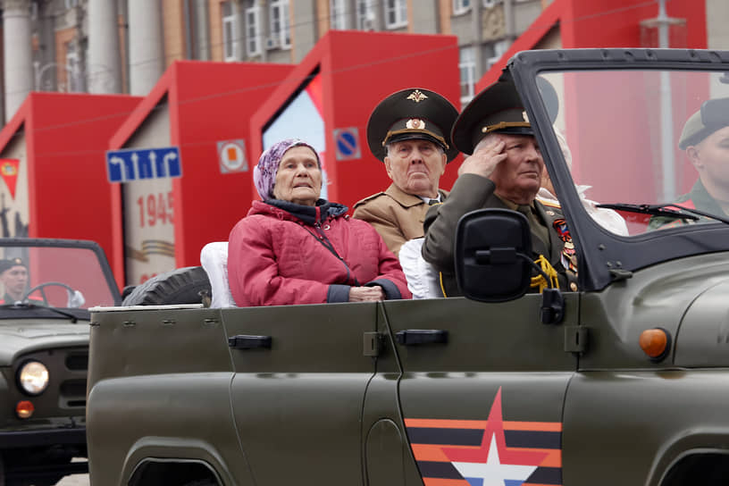 Празднование Дня Победы в Екатеринбурге