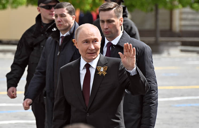 Президент России Владимир Путин после парада