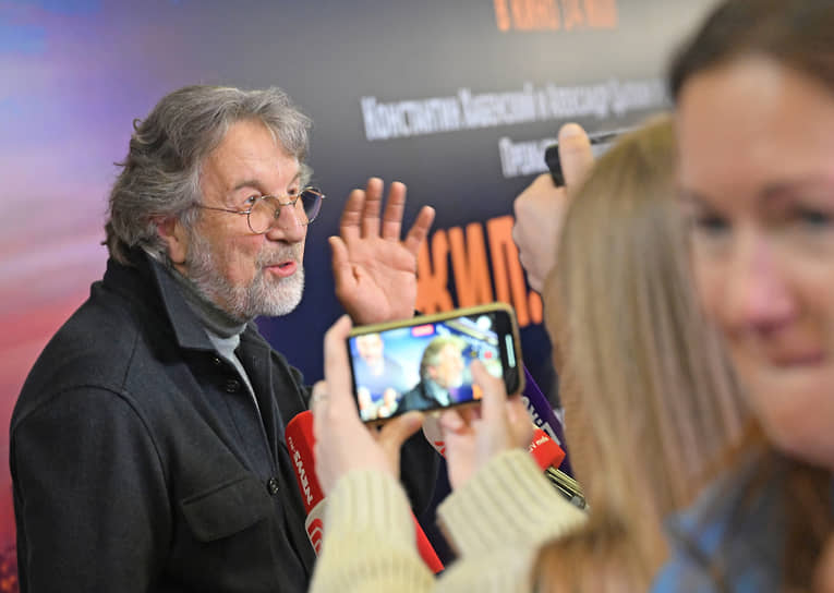 Актер, продюсер Леонид Ярмольник на премьере киноверсии спектакля «Жил. Был. Дом» 