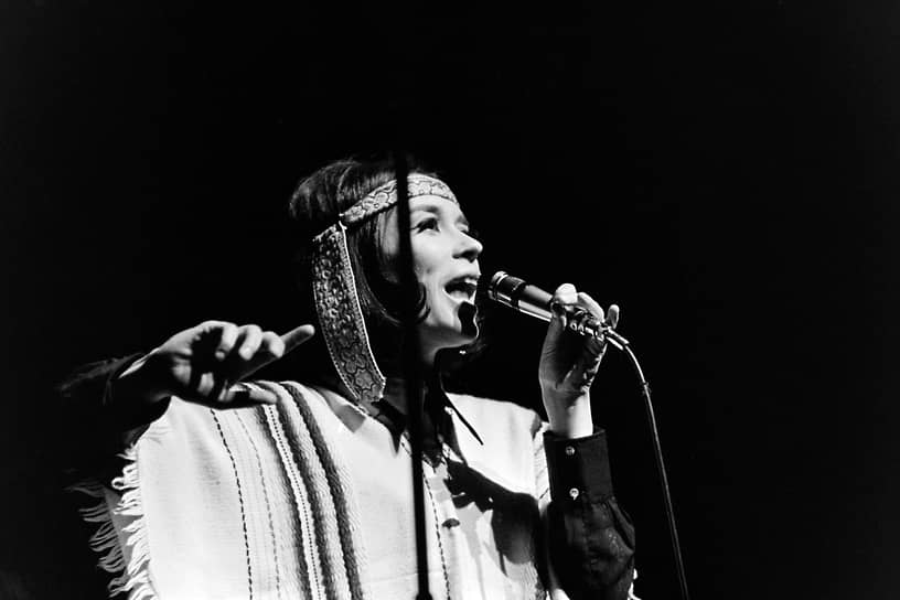 Канадская певица Луиза Форестье, 1969 год